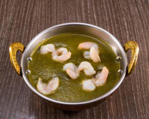 エビとほうれん草のカレー Shrimp＆Spinach Curry