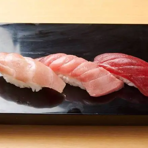 まぐろ3種にぎり
