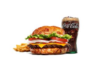 チーズアグリーバーガーセット