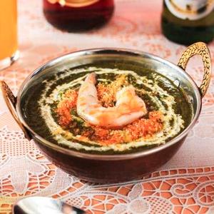 ほうれん草エビカレー Spinach ＆ Shrimp Curry