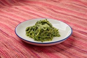 ペルー風バジルパスタ / Peruvian Basil Pasta