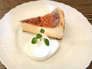 ファソンのバスクチーズケーキセット