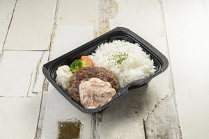 【明太マヨ】こだわりのハンバーグ弁当