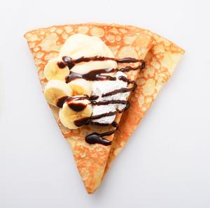 チョコバナナカスタードホイップ