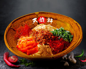 汁なし担担麺 キムチ
