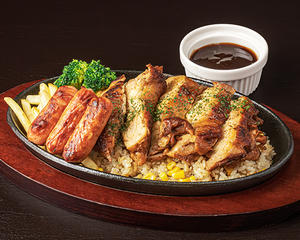 ソーセージ入り NYジャークチキンステーキBOX