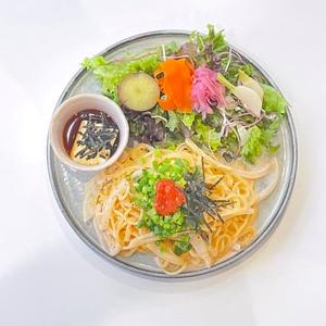 シェフ自慢の博多明太クリームパスタ