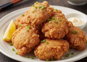 地鶏唐揚げ