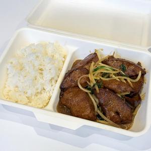 レバニラ炒め弁当