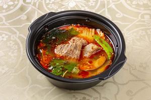 叙々苑人気No.3 カルビスープ