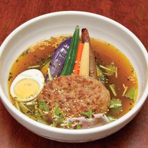 ハンバーグスープカレー