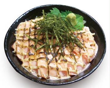 【リピーター続出】炙りサーモンマヨ丼