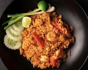 シーフードトムヤムチャーハン/Seafood Tomyum Fried Rice