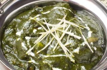 ほうれん草マトン Sag mutton Curry