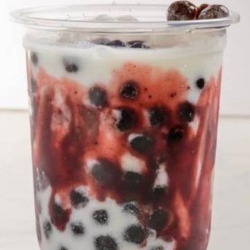 ブルーベリータピオカミルク Blueberry tapioca milk 500ml