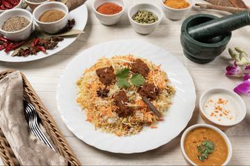 マトンビリヤニwith ライタmotton biriyani with raita