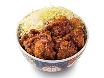 韓国風から揚げ丼 大盛