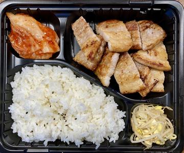 サムギョプサル弁当 samgyeobsal set meal