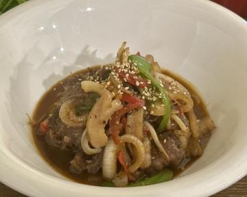 ホルモン炒め