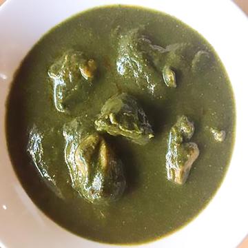 サグチキンカレー sag chicken curry