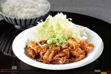 名物！旨辛味噌ぶたやき肉定食