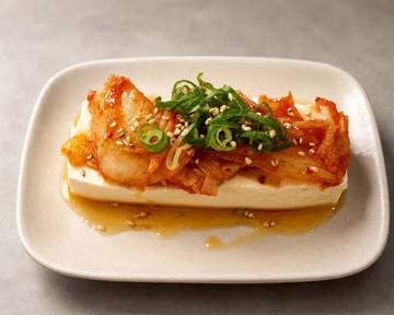 キムチ冷奴