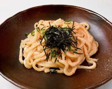 明太バターうどん