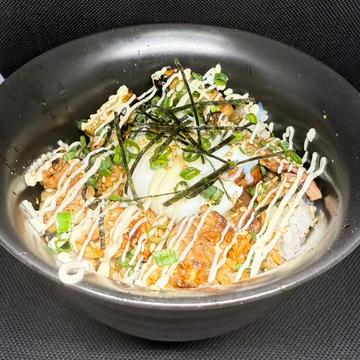 マヨ玉焼き鳥丼