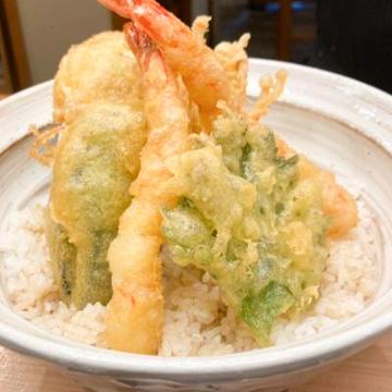 海老天丼/梅