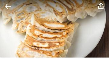大餃子の3種盛合わせ