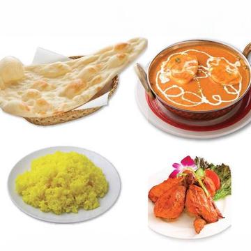 タンドリーチキンカレーセットTandoori Chicken Curry Set