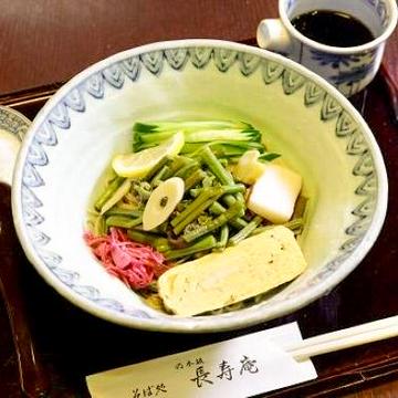 冷やし山菜そば