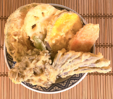 野菜天丼