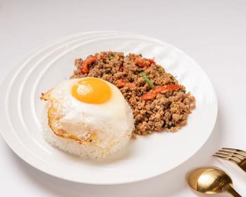 豚ひき肉ガパオ(豚肉)