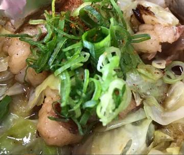 ぷりぷりホルモン炒め丼