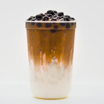 タピオカほうじ茶ミルクティー