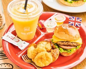 キッズバーガープレート
