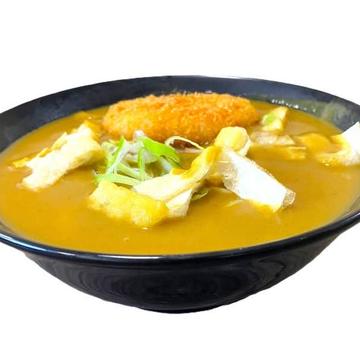コロッケカレーうどん