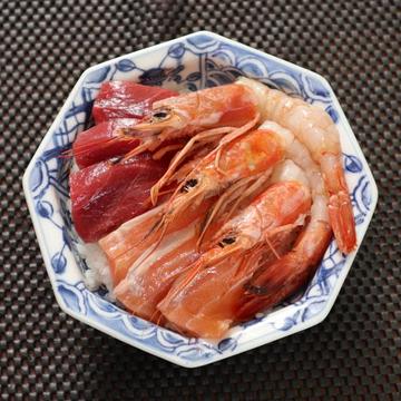 エビ海鮮丼 えび醤油付き