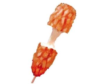 ポテトモッツァレラ米ハットグ(Potato Corn dog with Mozzarella Cheese)(  )