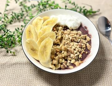 バナナ・ミックスナッツボウル banana mixed nuts bowl