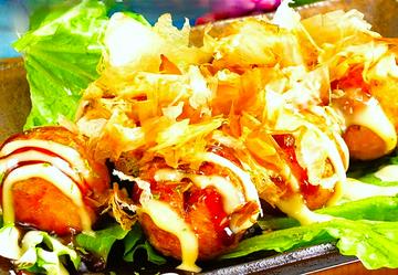 揚げたこ焼き