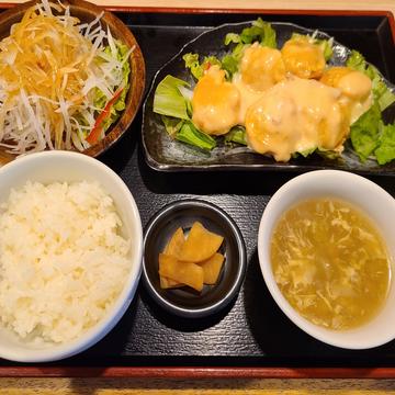 エビマヨ定食