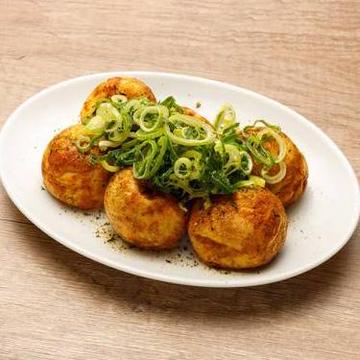 たこ焼き 6個 しょうゆ ネギ盛り