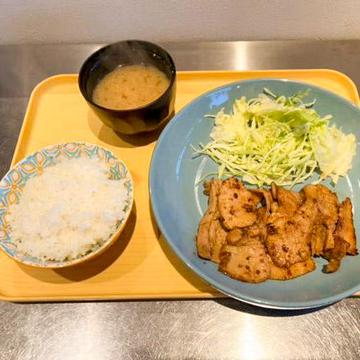 ポークケチャップ定食