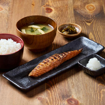大トロ銀鮭塩ハラス定食【期間限定/1日限定20食】