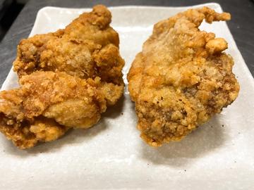 大きなからあげ2個