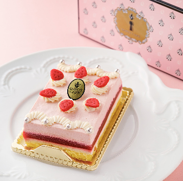 Whip＆Strawberryアニバーサリーケーキ(7.5cm×11cm※2～3名様)