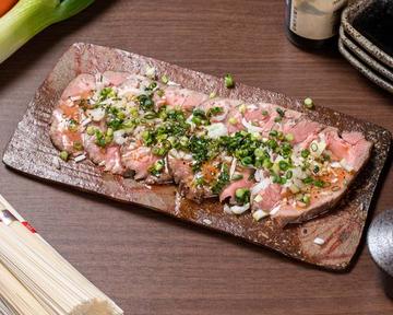 塩ダレ牛タンカルパッチョ