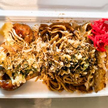 焼きそばセット 焼きそば+たこ焼4ケ